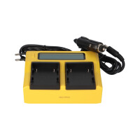 PATONA Dual LCD USB Ladegerät für Canon BP-A30 EOS