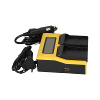 PATONA Dual LCD USB Ladegerät für Canon BP-A30 EOS