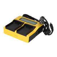PATONA Dual LCD USB Ladegerät für Canon BP-A30 EOS