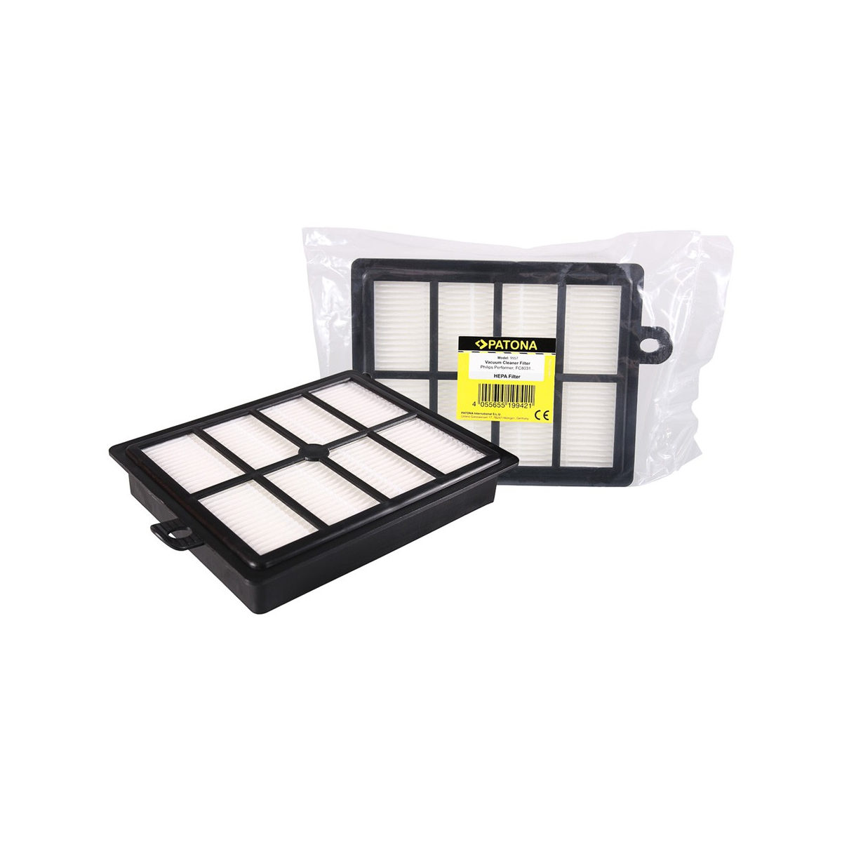 Hepa Filtersystem Pollenfilter kompatibel Philips Performer FC 8031 ELECTROLUX Clario