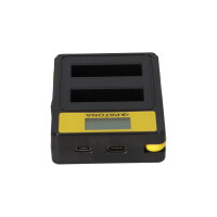 PATONA Smart Dual LCD USB Ladegerät für Olympus PS