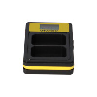 PATONA Smart Dual LCD USB Ladegerät für Sony NP-FZ
