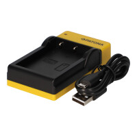 PATONA Slim Micro-USB Ladegerät für Nikon EN-EL9 D