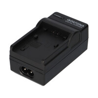 PATONA Slim Micro-USB Ladegerät für Sony NP-FP50 N