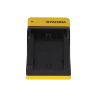 PATONA Slim Micro-USB Kamera-Akkuladegerät für NP-