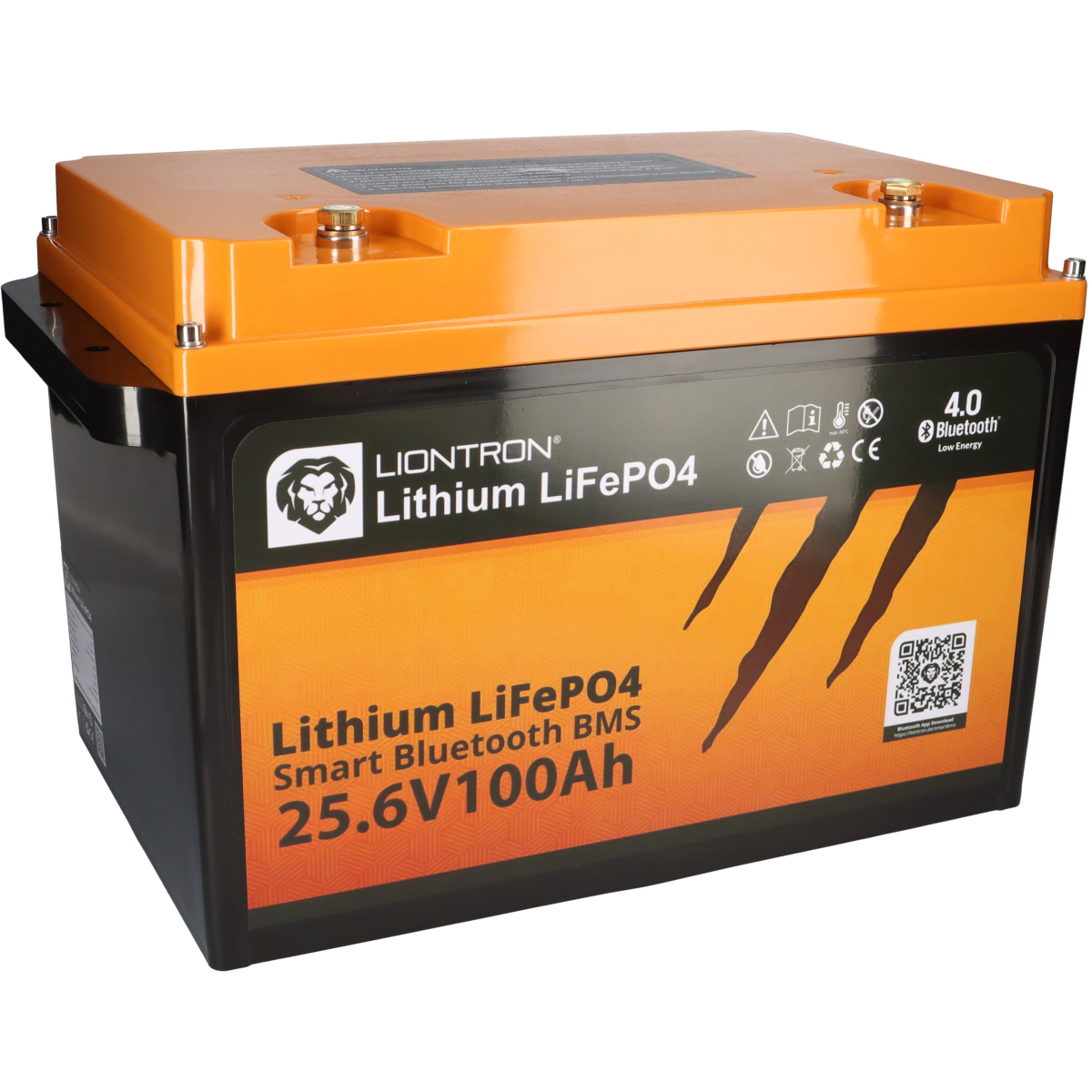 LIONTRON LiFePO4 Akku 25,6V 100Ah LX Smart BMS mit Bluetooth
