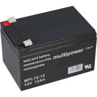 Multipower Blei-Akku MPL12-12 12V 12Ah P productbox