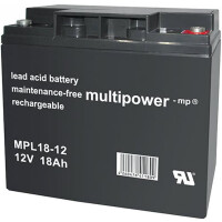 Multipower Blei-Akku MPL18-12 12V 18Ah P productbox