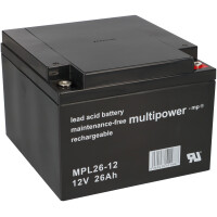 Multipower Blei-Akku MPL26-12 12V 26Ah P productbox