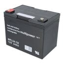 Multipower Blei-Akku MPL34-12 12V 34Ah Pb