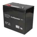 Multipower Blei-Akku MPL55-12 12V 55Ah Pb