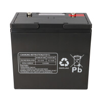 Multipower MPL55-12 AGM Longlife-Bleiakku 12V 55Ah – M