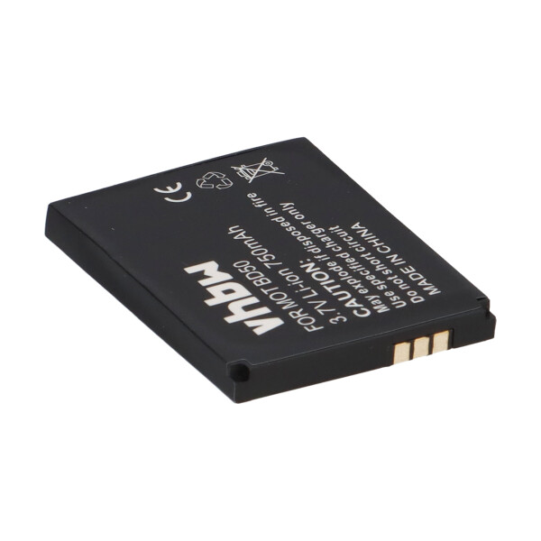 Batteria 3,7V 800mAh Per Motorola BQ50 BT50 BT51 CFNN1037 SNN5766A – CellePhone, Dimensioni 54x36x4 Mm