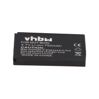 Handy-Akku 3,7V 750mAh Li-Ion passend für Motorola BD50
