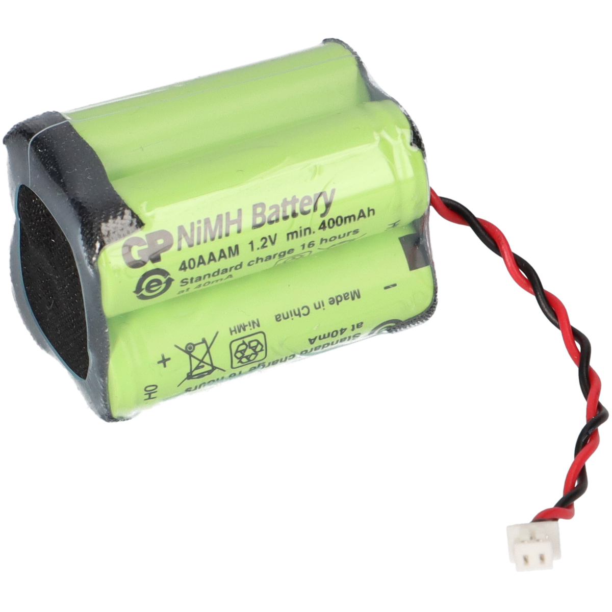 Notleuchten Akkupack 4,8V 400mAh F2x2 Molex 51021 NIMH4804Q