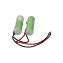 Notleuchten Akkupack 4,8V 2500mAh NiMH L1x2 + L1x2