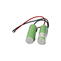 Notleuchten-Akku 4,8V 2500mAh NiMH L1x2 + L1x2 3