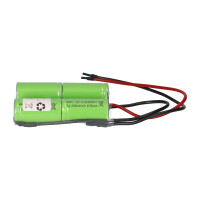 Notleuchten-Akku 4,8V 2500mAh NiMH L1x2 + L1x2 4