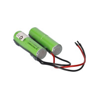 Notleuchten-Akku 4,8V 2500mAh NiMH L1x2 + L1x2 7