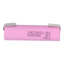 Samsung INR18650-35E 3500mAh 3,7V 18650 Akku mit U...