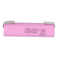 Samsung INR18650-35E 18650 Akku 3,6V 3500mAh mit U-Lötf