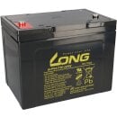 Kung Long Bleiakku Batterie KPH75-12N 12V 75Ah AGM Blei...