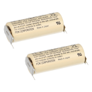 2x FDK Lithium 3V Batterie CR 17450 SE-FT1 A - Zelle Print 2/1 ++/-