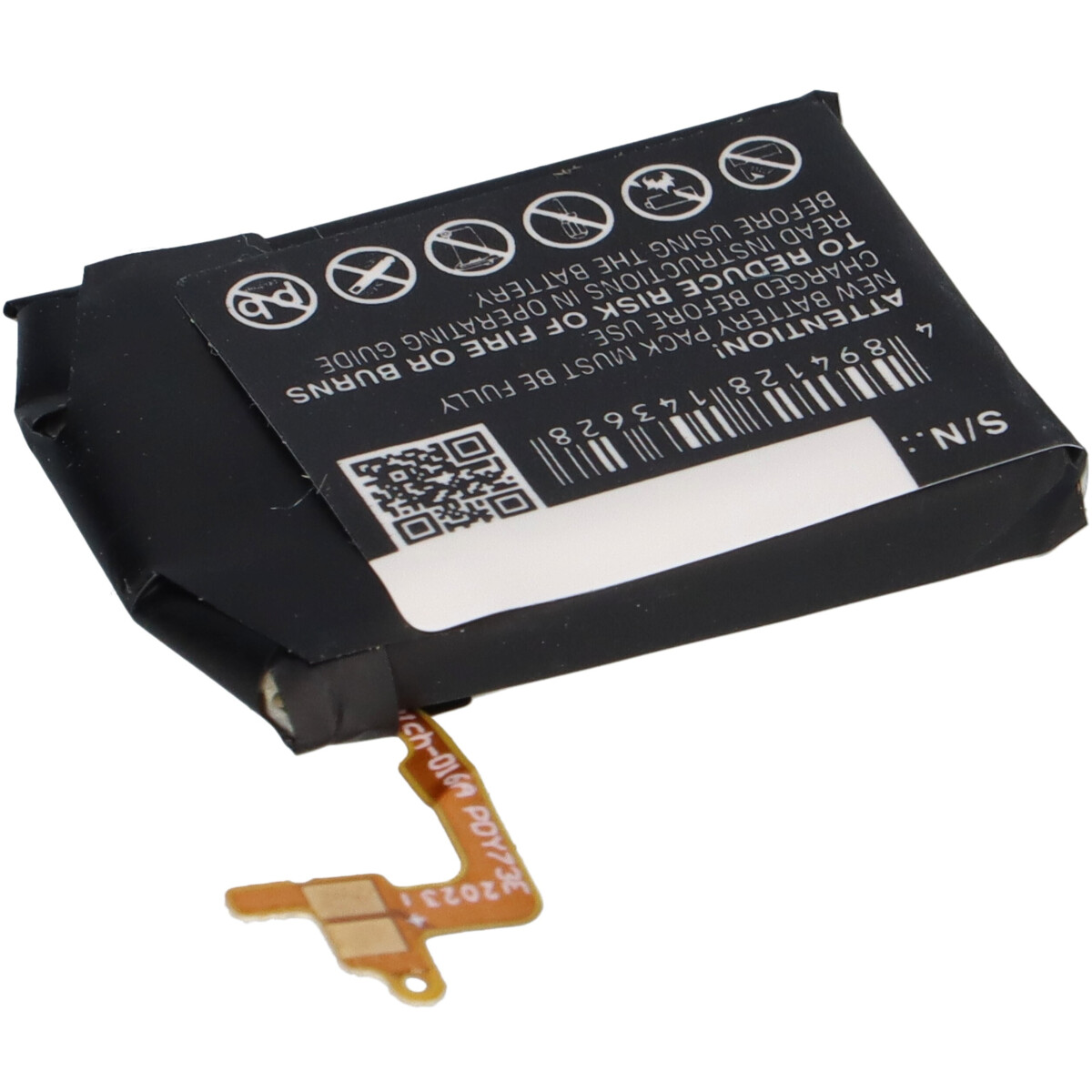 Smartwatch-Akku 3,85V 350mAh Li-Polymer passend für Samsung Gear S3 Classic