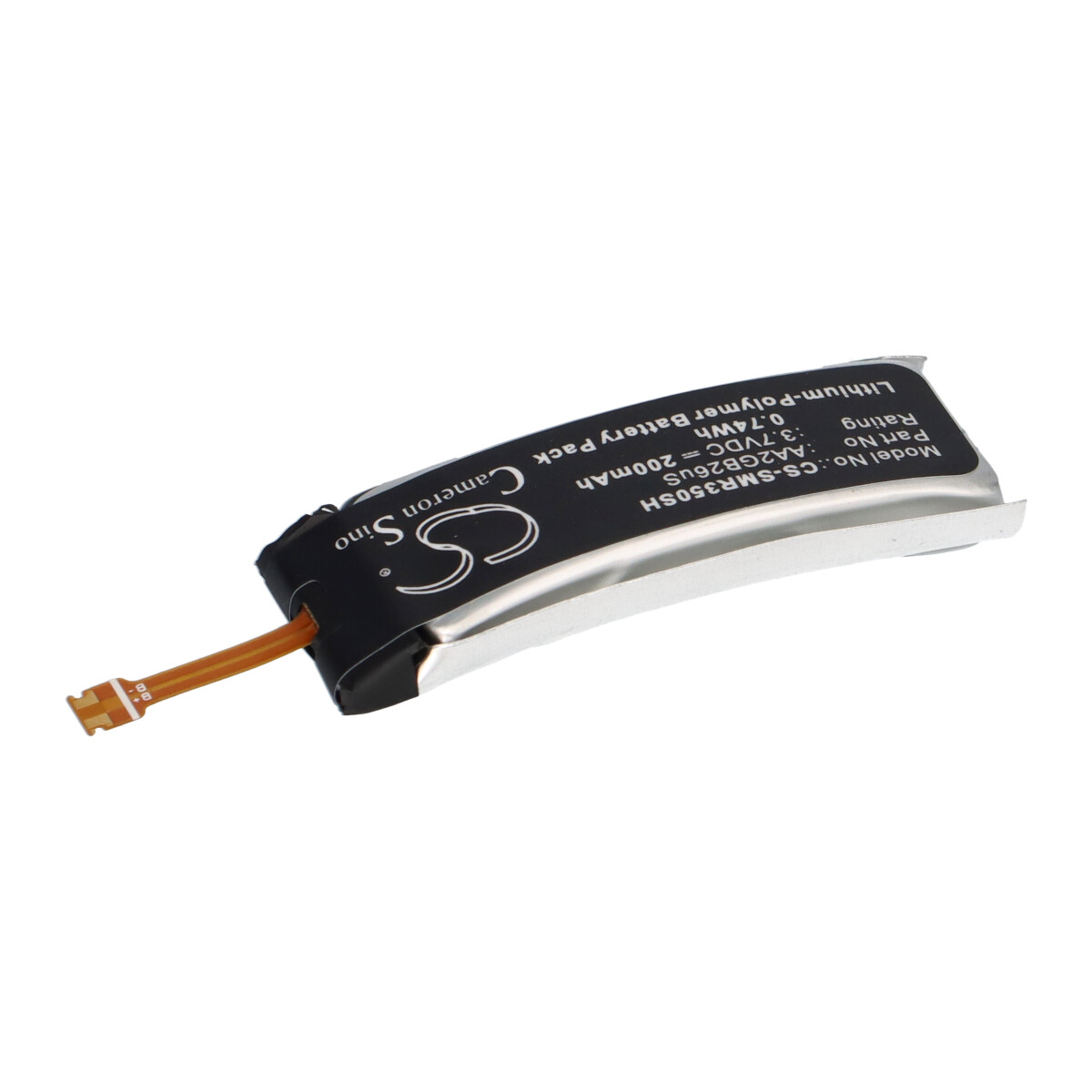 Smartwatch-Akku 3,7V 200mAh Li-Polymer passend für Samsung Galaxy Gear Fit R350