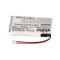 Smartwatch-Akku 3,7V 300mAh Li-Polymer passend für Garm