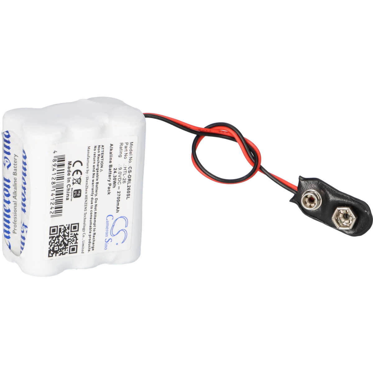 Batteriepack für Vingcard 12 / 1200 HTL-26
