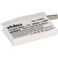 Akku kompatibel  Apple Watch 38mm, 42mm wie A1578  200mAh 1