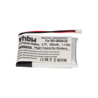 Smartwatch-Akku 3,7V 300mAh Li-Polymer passend für Garm
