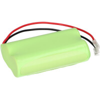 Akkupack 2,4V 2Ah Ni-MH – 2x AA 7