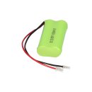 Universal-Akku Ni-MH 2.4 Volt 700mAh 2x AAA