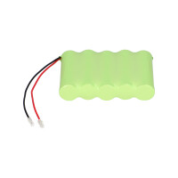 Akkupack 6V 2Ah Ni-MH 2