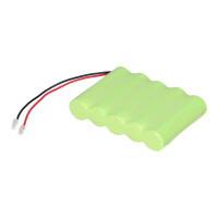 Akkupack 6V 2Ah Ni-MH 6