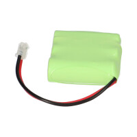 Akkupack 3,6V 300mAh Ni-MH – 3x 2/3 AAA 3