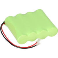 Universal-Akku NI-MH 4.8Volt 2000mAh 4x AA Akkupack 1
