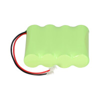 Akkupack 4,8V 2Ah Ni-MH 2