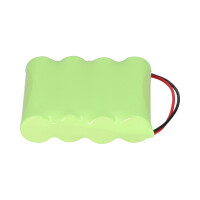 Akkupack 4,8V 2Ah Ni-MH 4