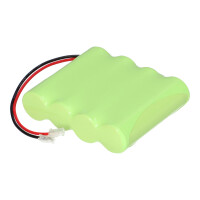Akkupack 4,8V 2Ah Ni-MH 6