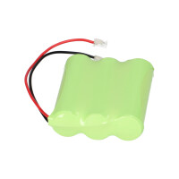 Akkupack 3,6V 2Ah Ni-MH 5