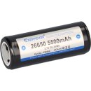 Keeppower 26650 Li-Ion Akku 3,6V 5500mAh (geschützt) - 10A