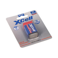 XCell Lithium 9V Block 1200 mAh 6AM6 1er gallery