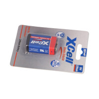 XCell X9V-B Lithium 9V Block Batterie 1200mAh im Blister - p