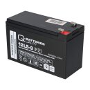 Q-Batteries 12LS-9 12V 9Ah F2 AGM 10 Jahre Akku