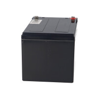 Q-Batteries 12LH-55W 12 V 12 Ah / 55 W AGM Hochstrom-USV-Akk