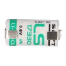 Saft Lithium LS-17330 3,6 V 2,1 Ah 2/3 A 7,65Wh mit U...