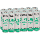 10x Saft Lithium 3,6V Batterie LS 14500 AA - Zelle
